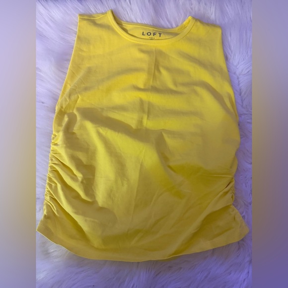 LOFT Tops - LOFT Sunny Yellow Tank Top